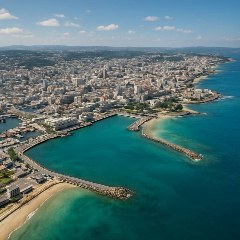 Naha, Okinawa Cruise Port - overhead view of the Naha itinerary stop located in the Other (Asia/Africa/Middle East) cruising region