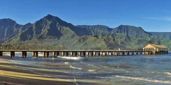 Nawiliwili, Kauai Cruise Port - overhead view of the Nawiliwili itinerary stop located in the Hawaii cruising region