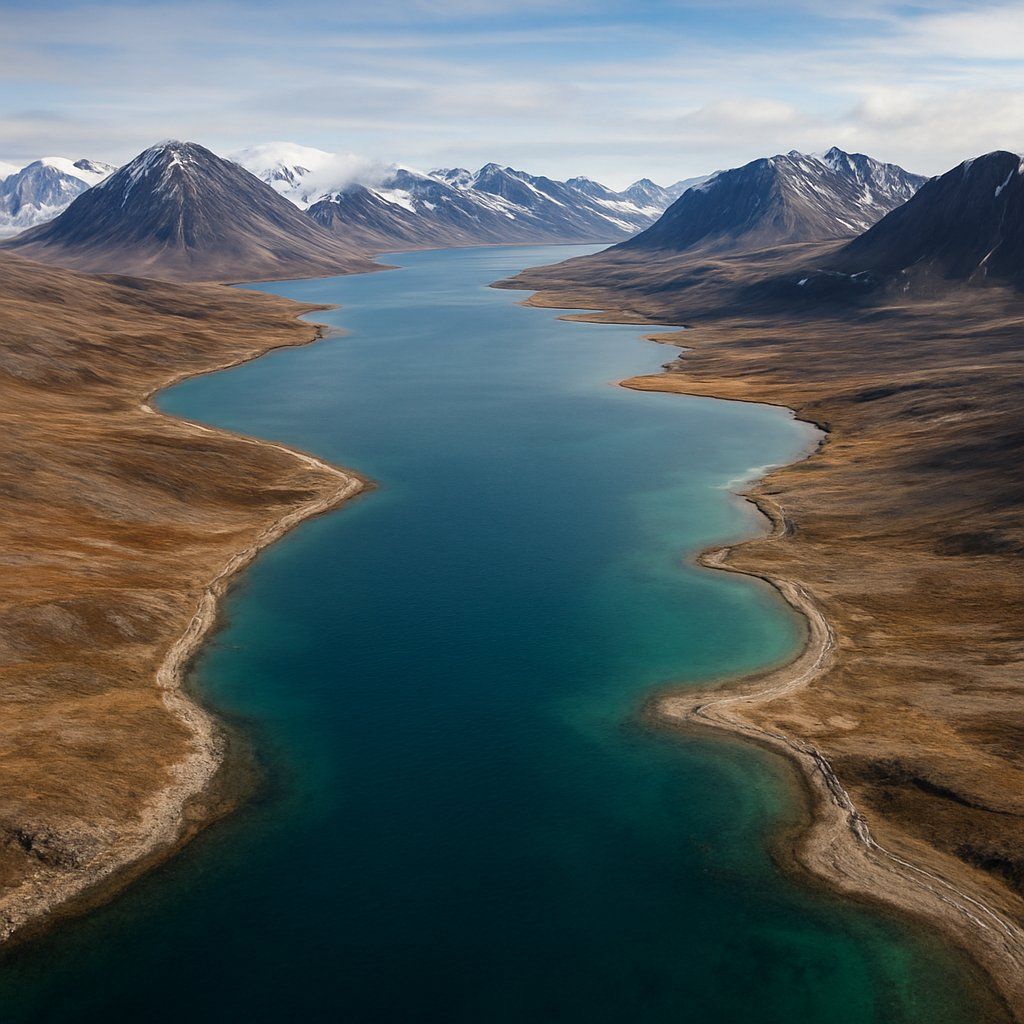 Nordvest-Spitsbergen National Park Cruise Port - overhead view of the Nordvest-Spitsber itinerary stop located in the Europe - Northern Europe cruising region