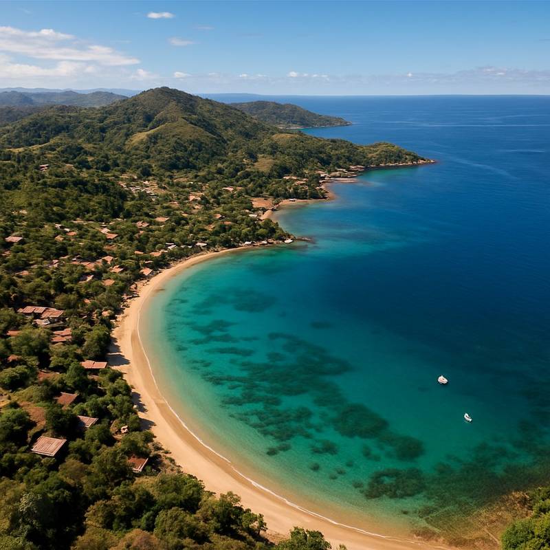 Nosy Be, Madagascar Cruise Port - overhead view of the Nosy Be itinerary stop located in the Other (Asia/Africa/Middle East) cruising region