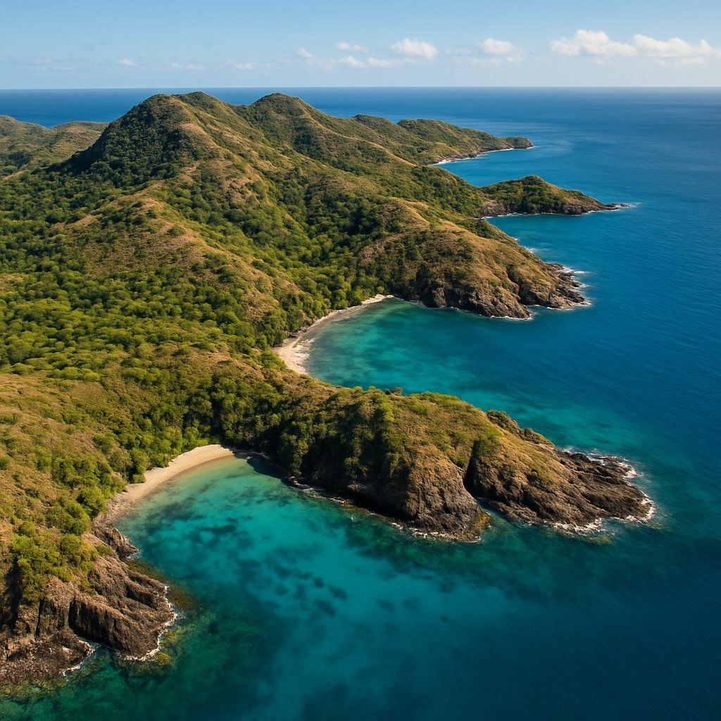 Nosy Hara, Madagascar Cruise Port - overhead view of the Nosy Hara itinerary stop located in the Other (Asia/Africa/Middle East) cruising region