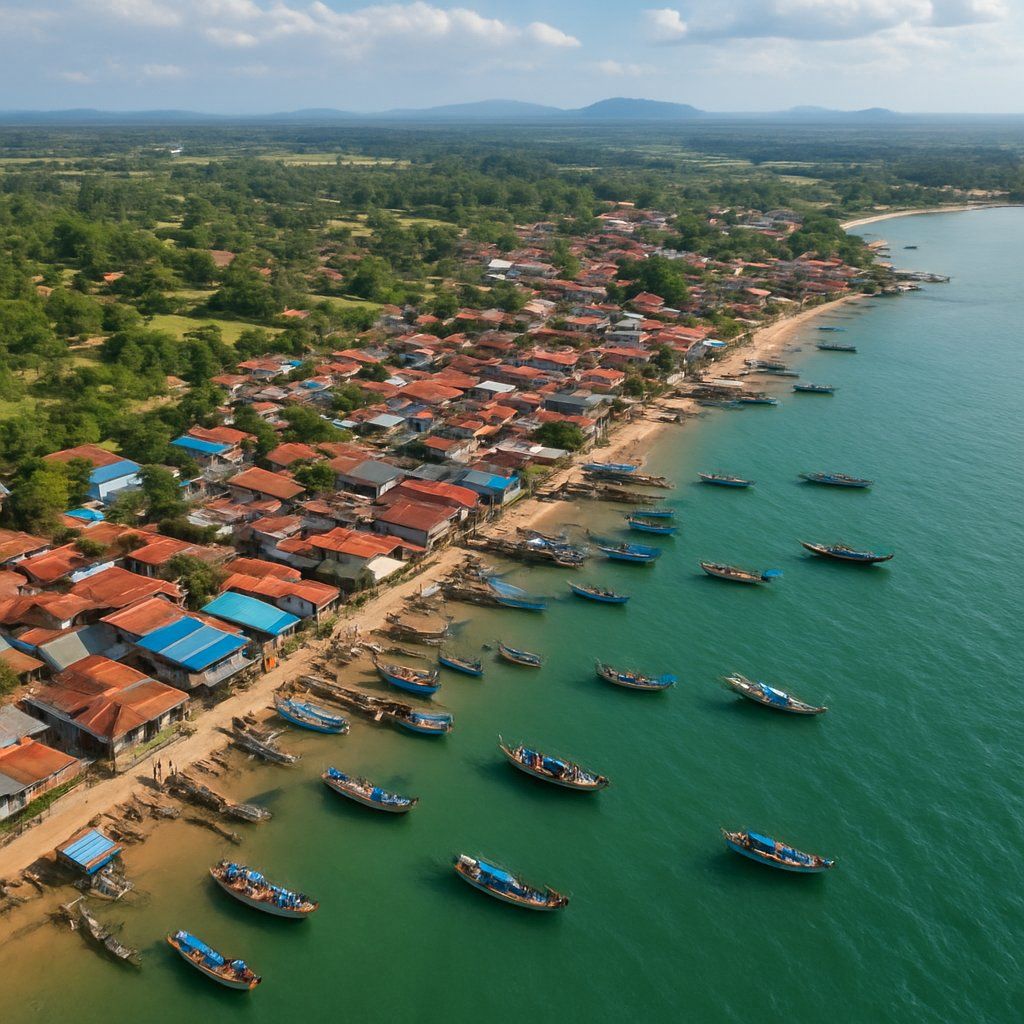 Oknha Tey Village Cruise Port