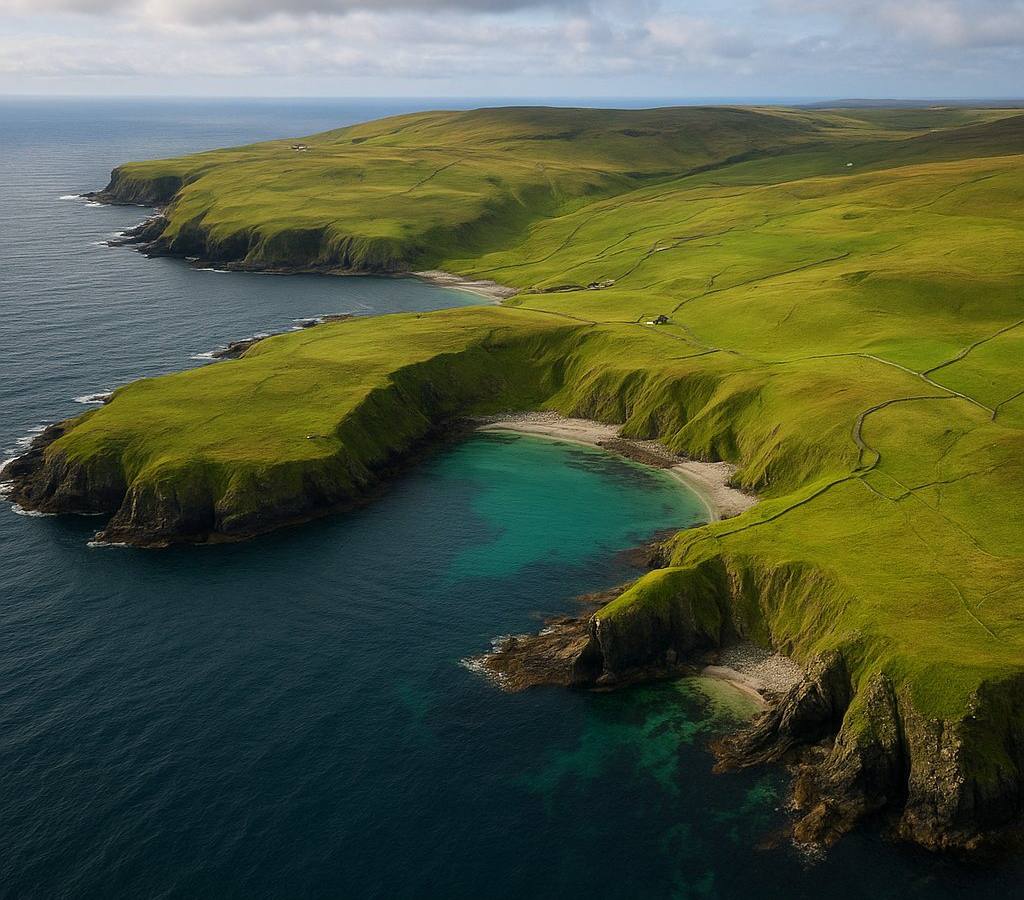 Papa Stour Shetland Islands Scotland Cruise Port