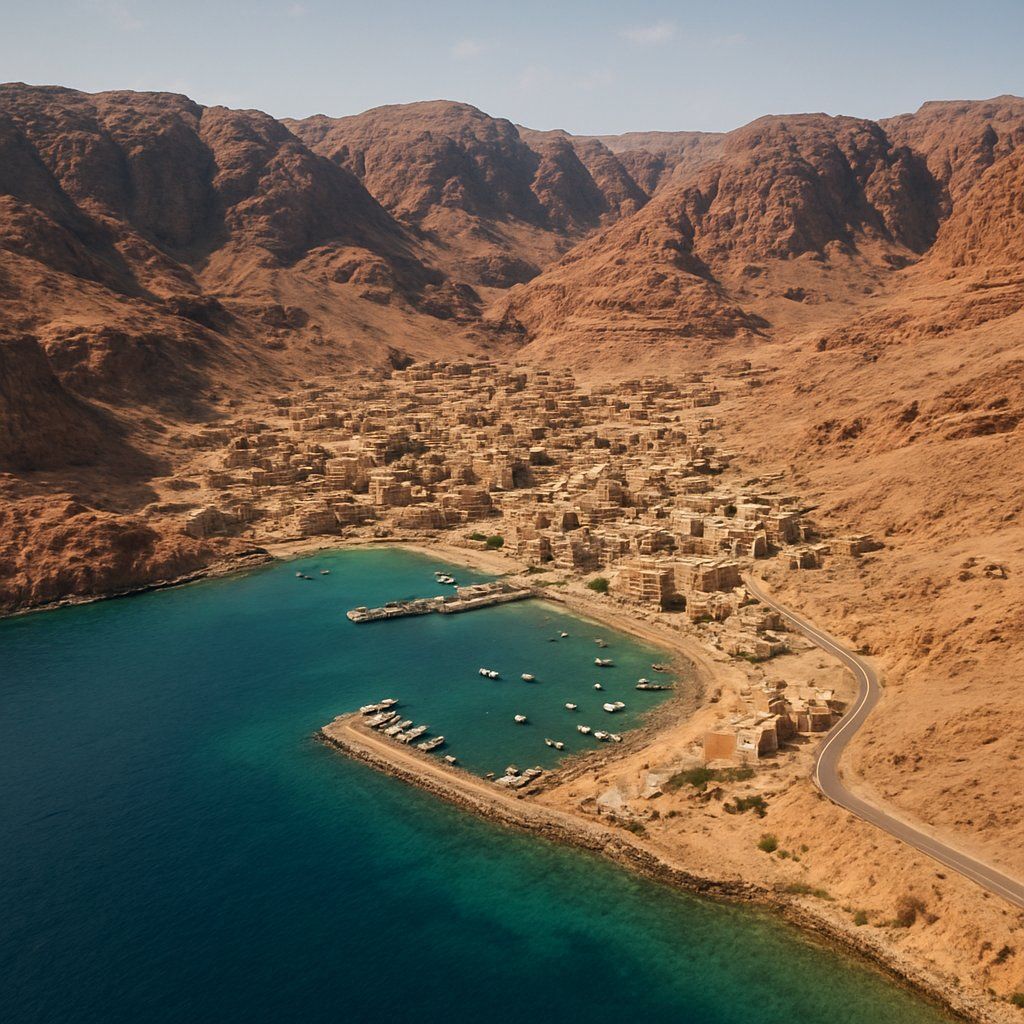 Petra Cruise Port - overhead view of the Petra itinerary stop located in the Other (Asia/Africa/Middle East) cruising region
