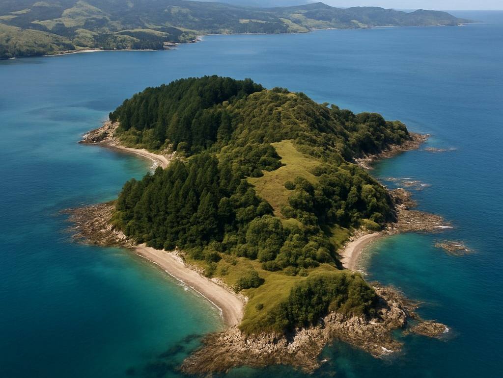 Pine Herald Island, New Zealand cruise port