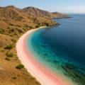 Pink Beach, Komodo, Indonesia