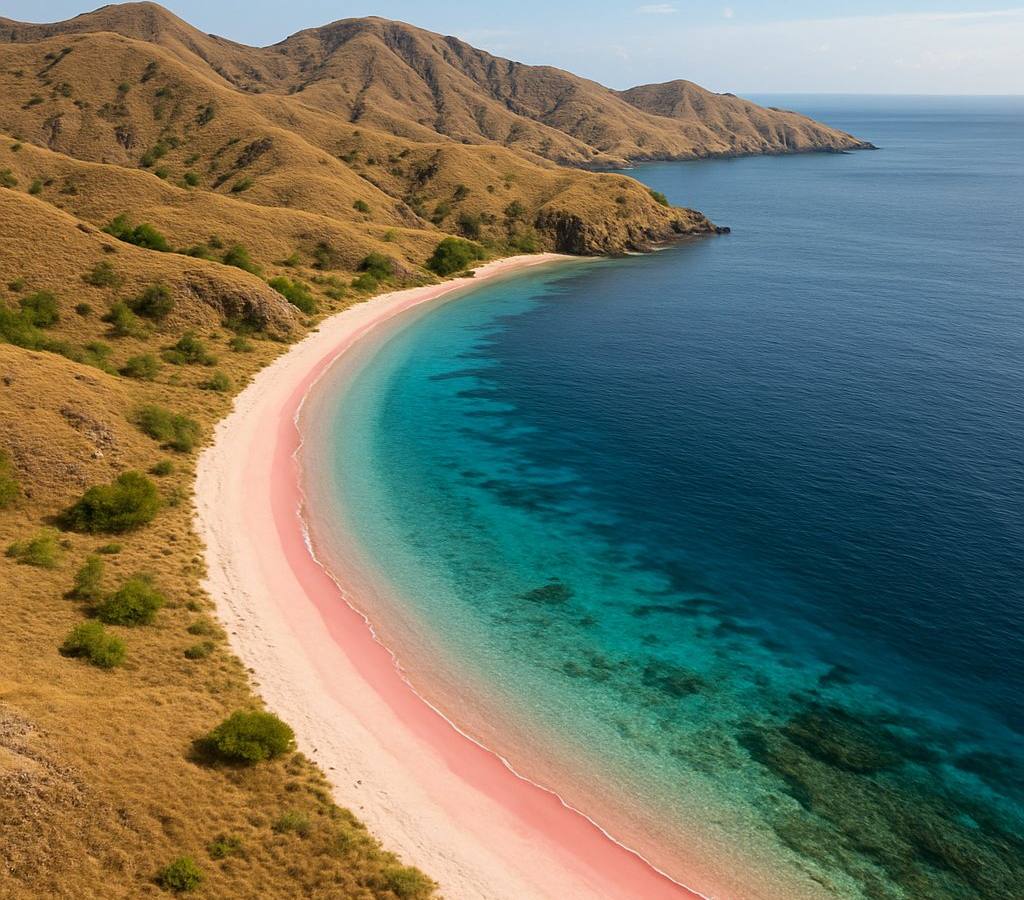 Pink Beach Cruise Port