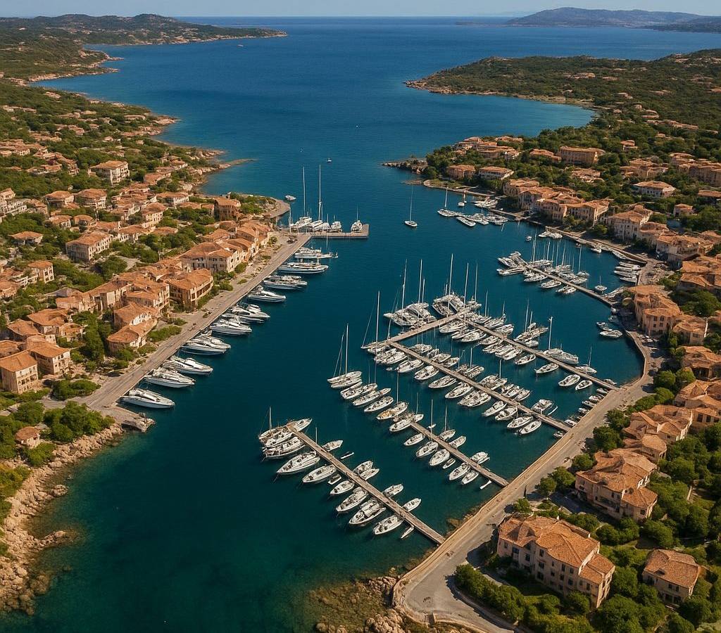 Porto Cervo Marina Sardinia Italy Cruise Port