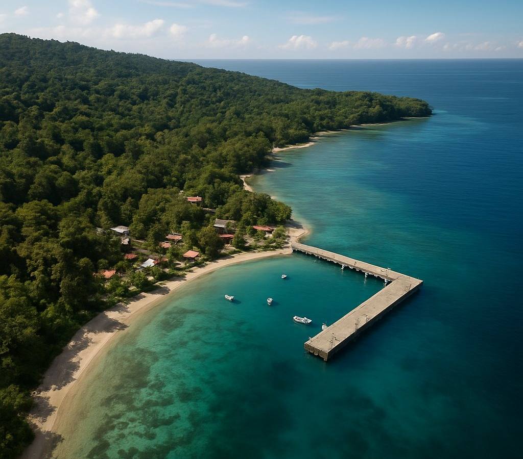 Pulau Biak Indonesia Cruise Port