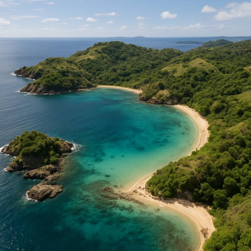 Pulau Karawapop, Indonesia Cruise Port - overhead view of the Pulau Karawapop itinerary stop located in the Other (Asia/Africa/Middle East) cruising region