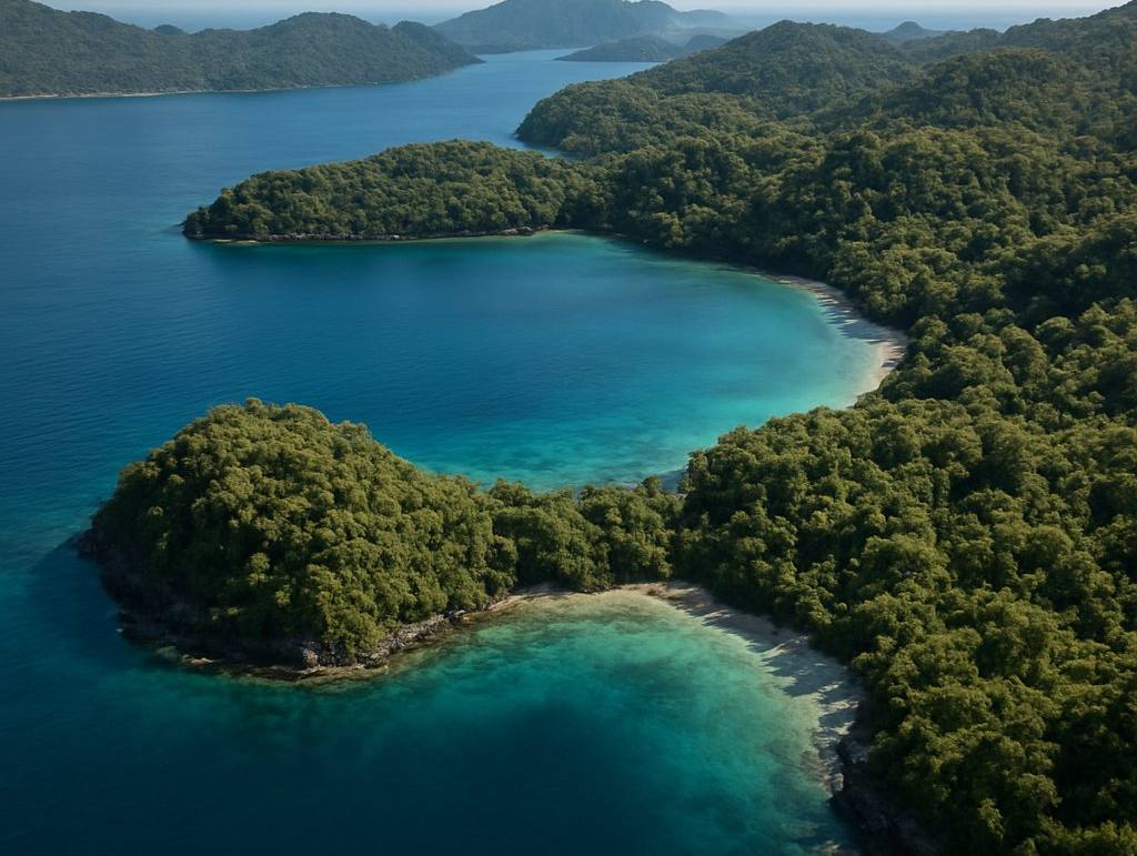 Pulau Tellang Maluku Islands, Indonesia cruise port