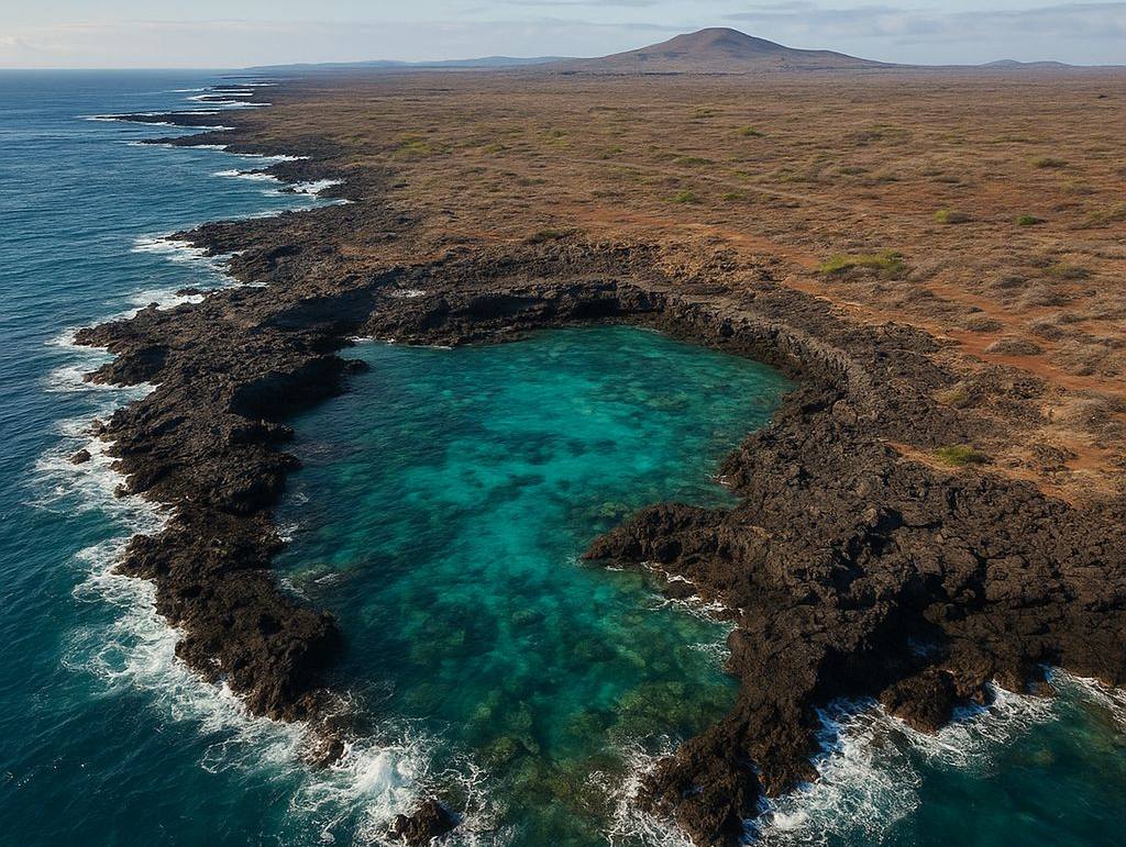 Punta Espinoza, Fernandina, Galapagos cruise port