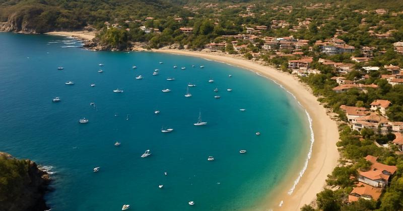 Santa Cruz Bay Huatulco Mexico