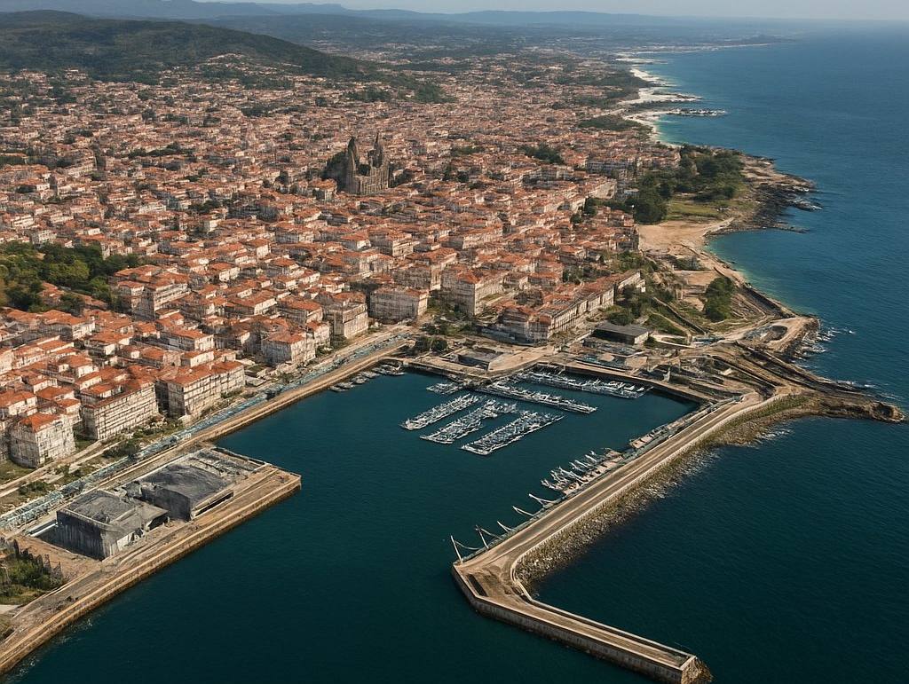 Santiago De Compostela Spain cruise port