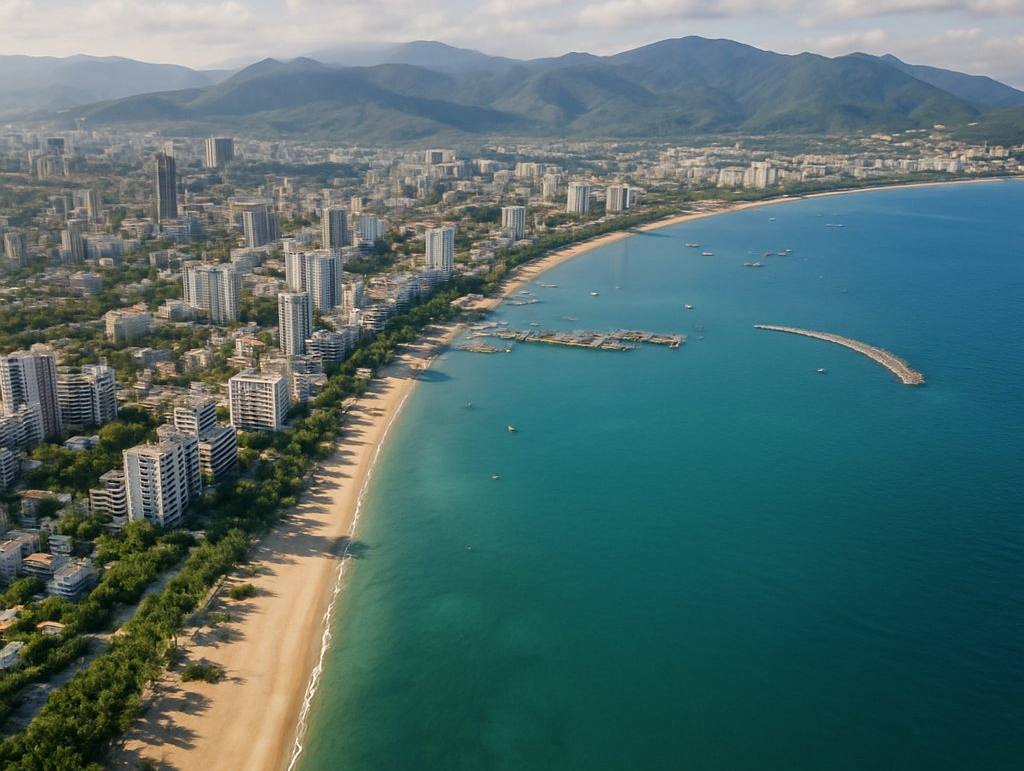Sanya, Hainan Island, China cruise port