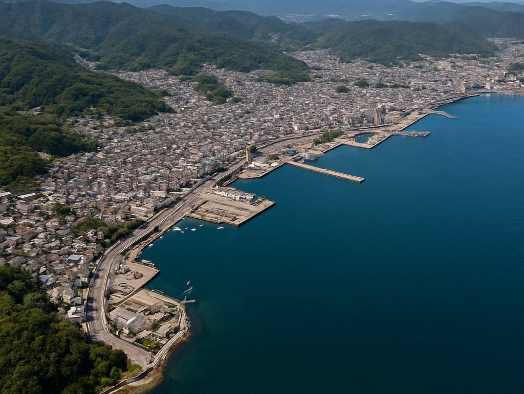 Sasebo, Nagasaki, Japan cruise port