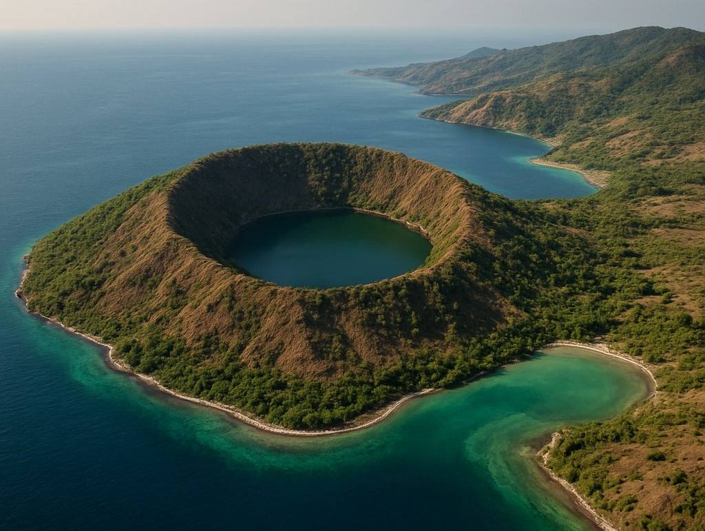 Satonda Island, Indonesia cruise port