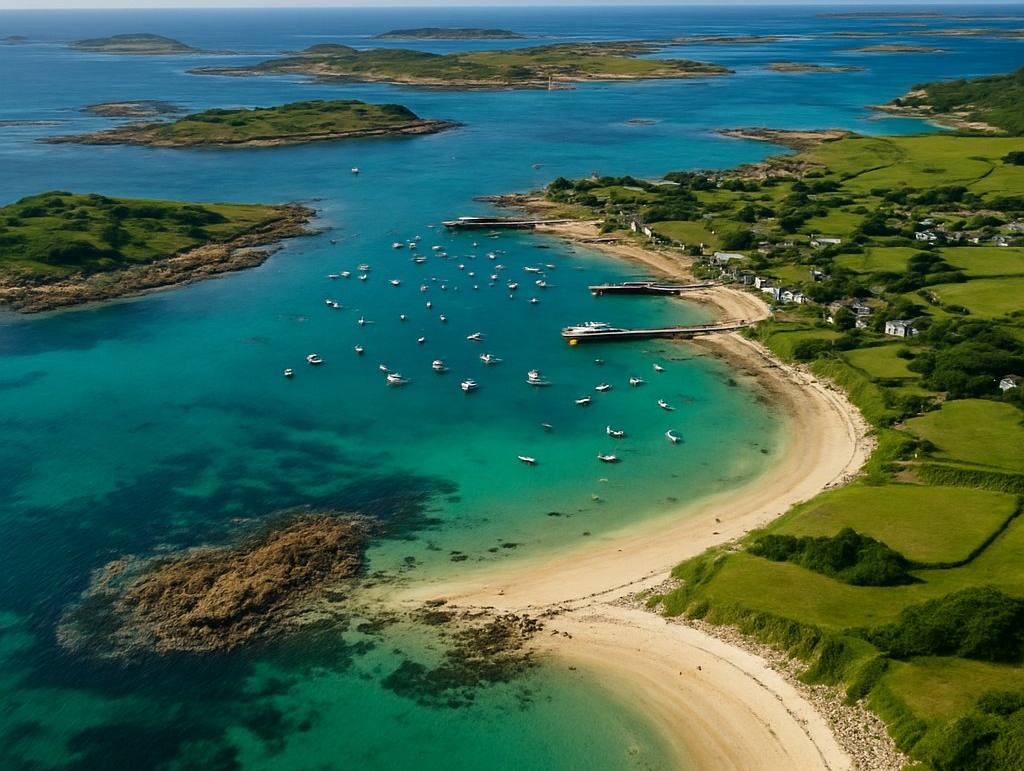 Scilly Islands, Isles Of Scilly, England cruise port