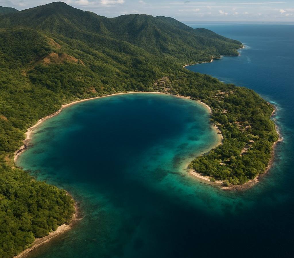 Sebakor Bay West Papua Cruise Port