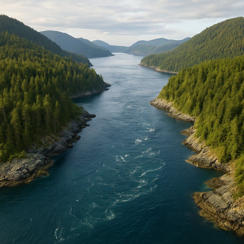 Seymour Narrows, British Columbia