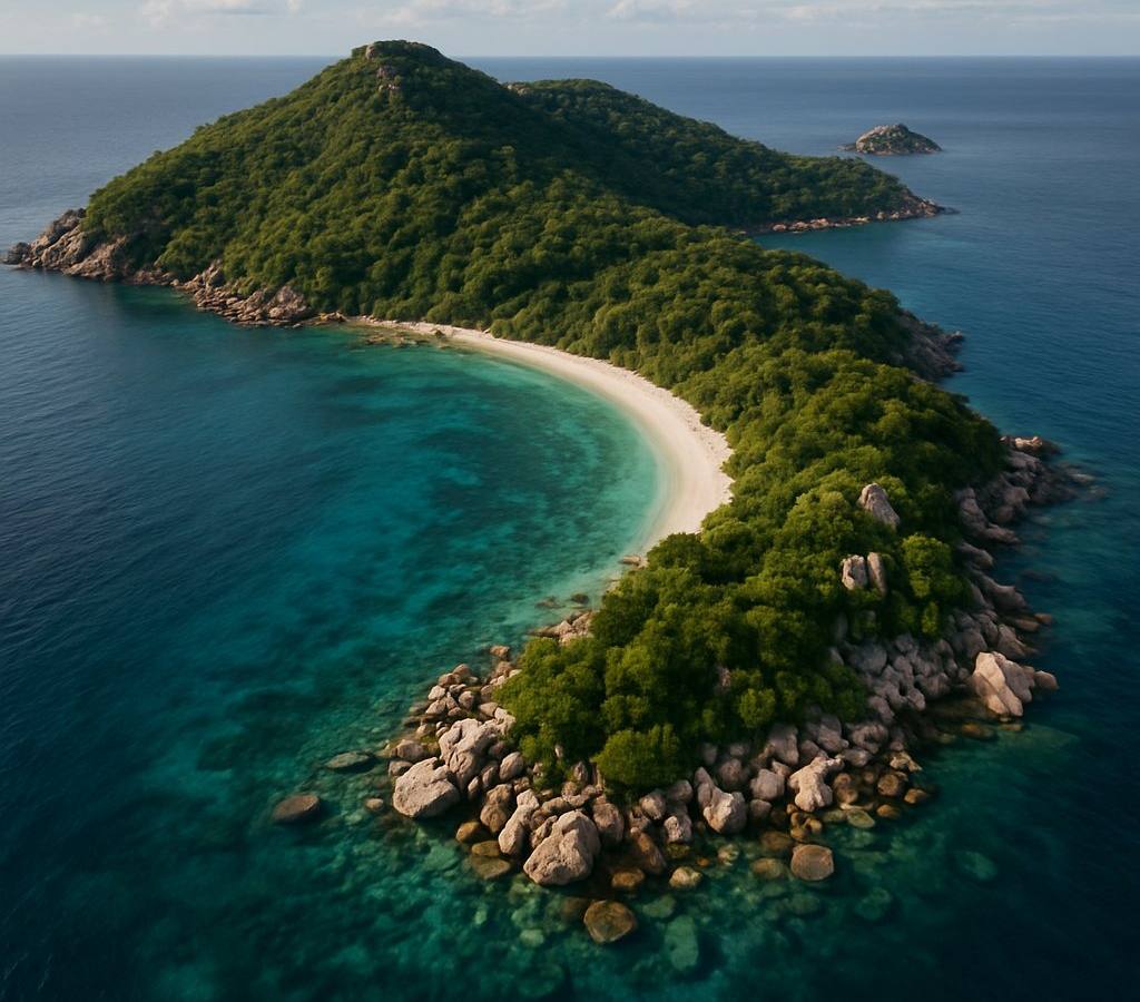 Shark Island Koh Tao Myanmar Cruise Port