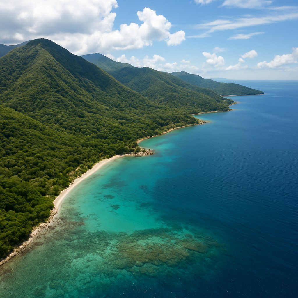 Sibuyan Island, Philippines Cruise Port - overhead view of the Sibuyan Island itinerary stop located in the Other (Asia/Africa/Middle East) cruising region