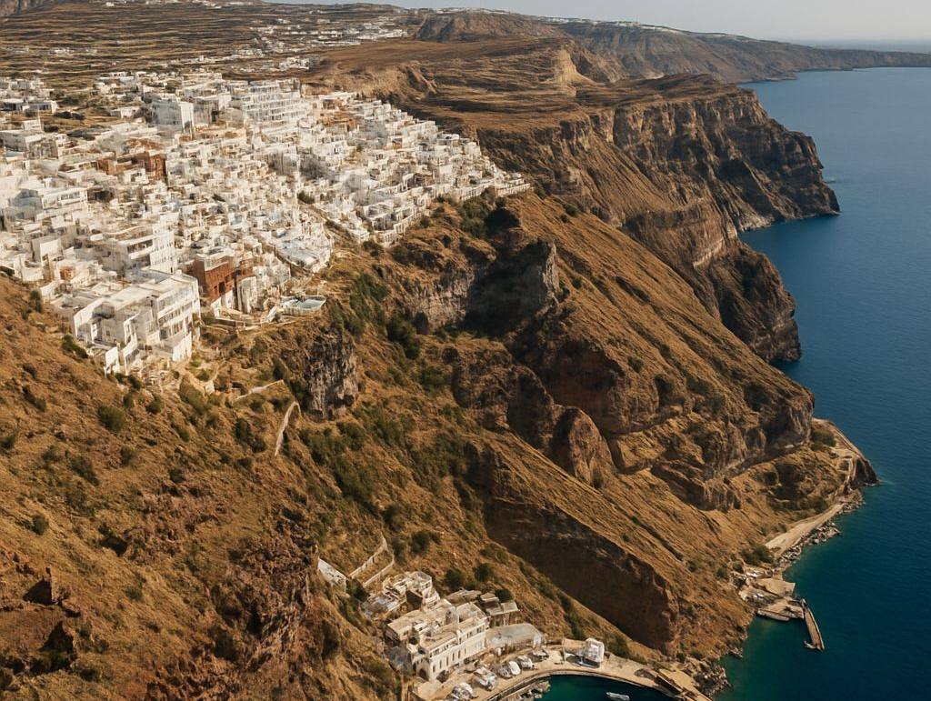 Thira cruise port