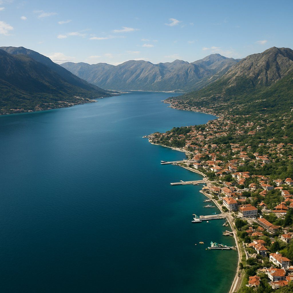 Tivat Bay of Kotor, Montenegro