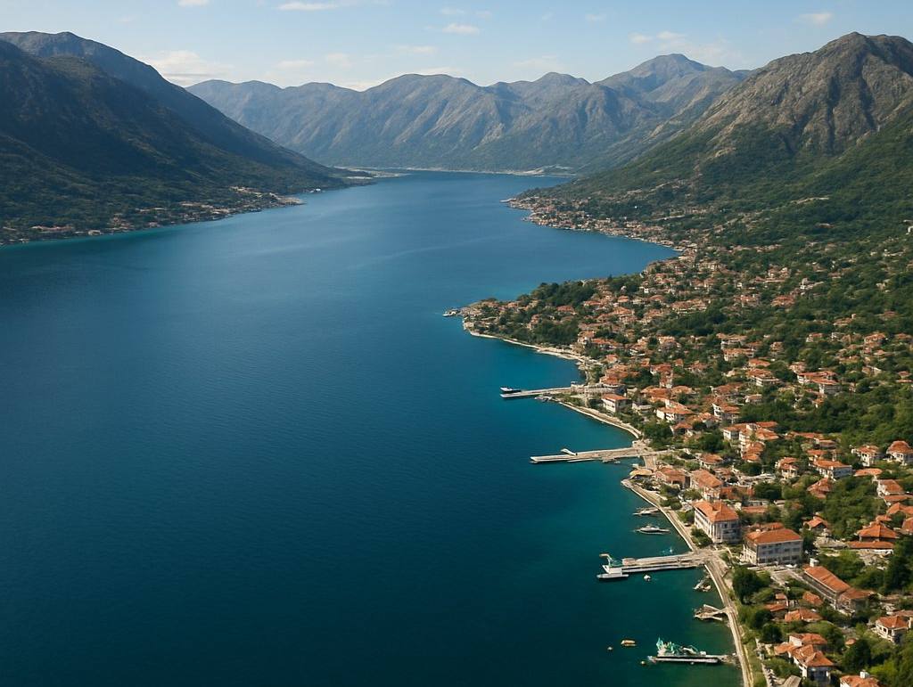 Tivat Bay of Kotor, Montenegro cruise port