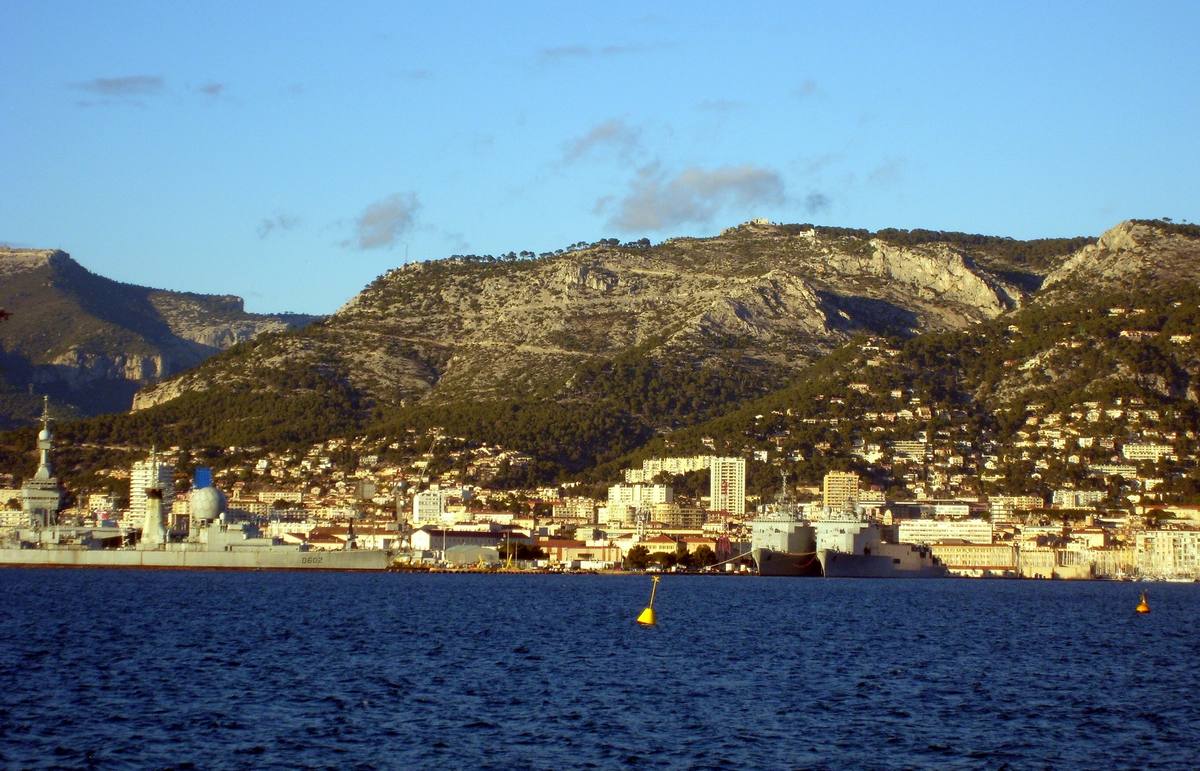 Toulon, France cruise port