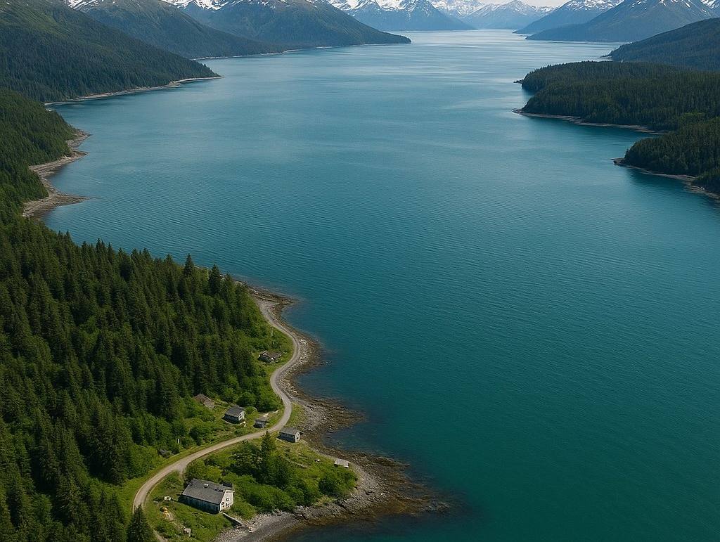 Transit, Snow Pass, Alaska cruise port