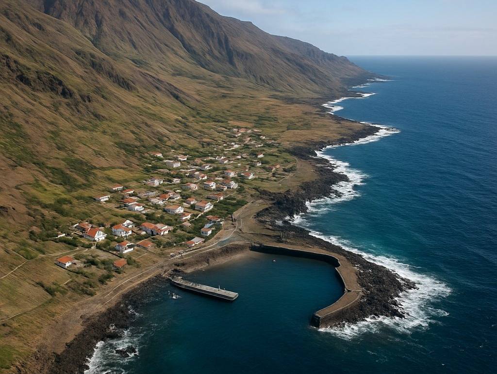 Tristan Da Cunha Group (st. Helena) cruise port