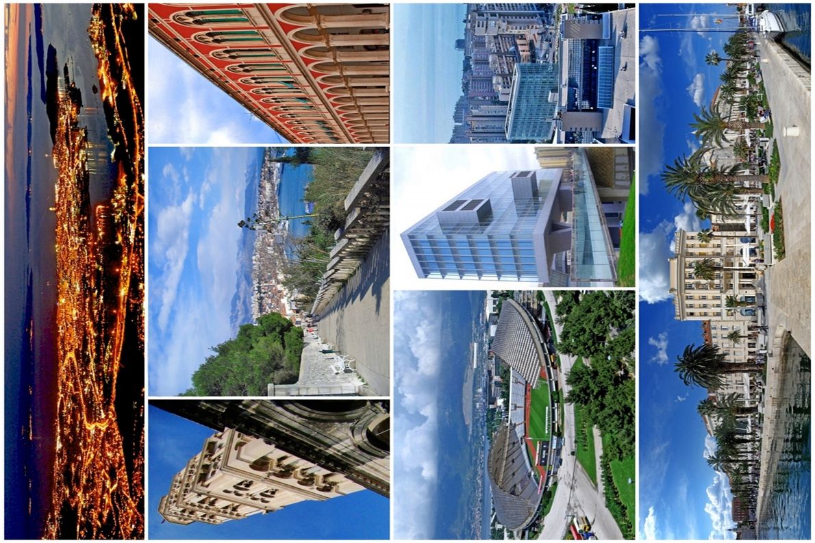 Trogir, Croatia Cruise Port - overhead view of the Trogir itinerary stop located in the Europe - Eastern Europe cruising region