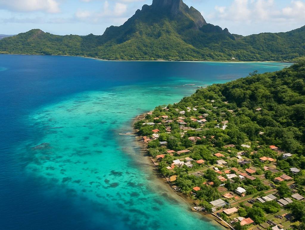 Vaitape Bora Bora French Polynesia cruise port
