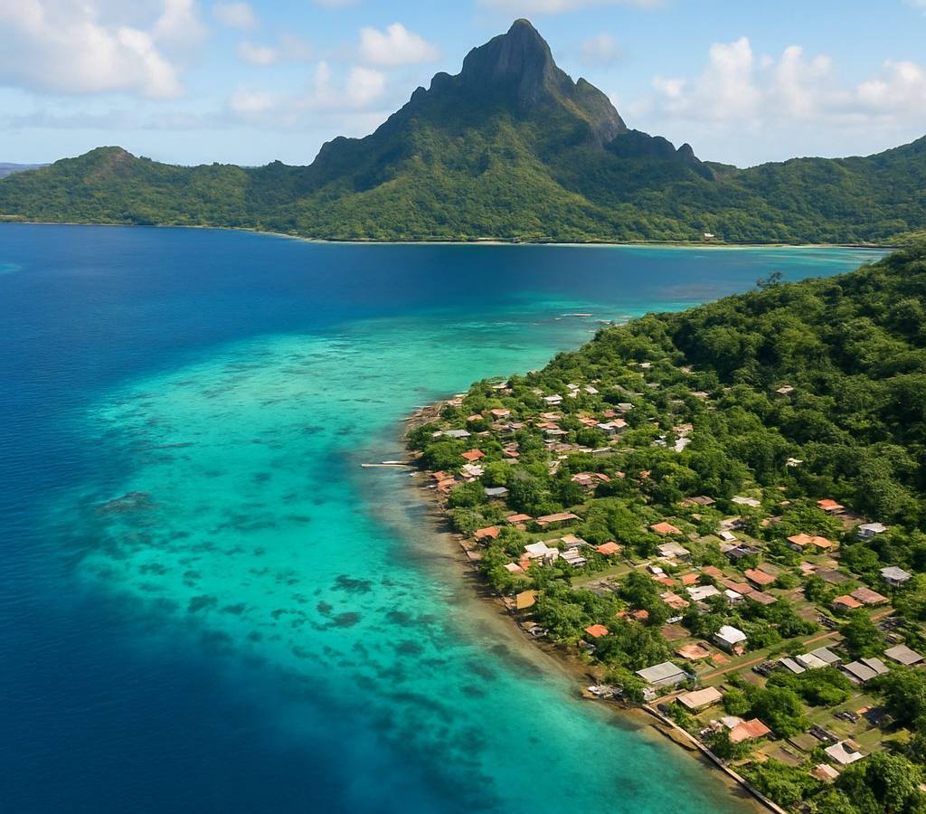 Vaitape Bora Bora French Polynesia Cruise Port