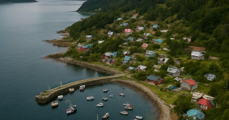 Villa Puerto Eden, Chile