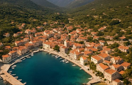 Vis Island cruise port