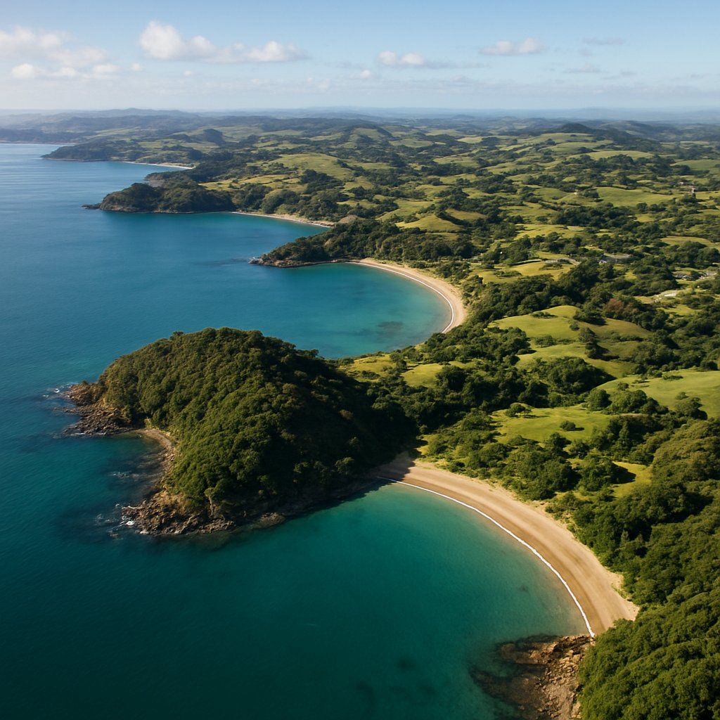 Waiheke Island, New Zealand Cruise Port - overhead view of the Waiheke Island itinerary stop located in the South Pacific - Australia cruising region