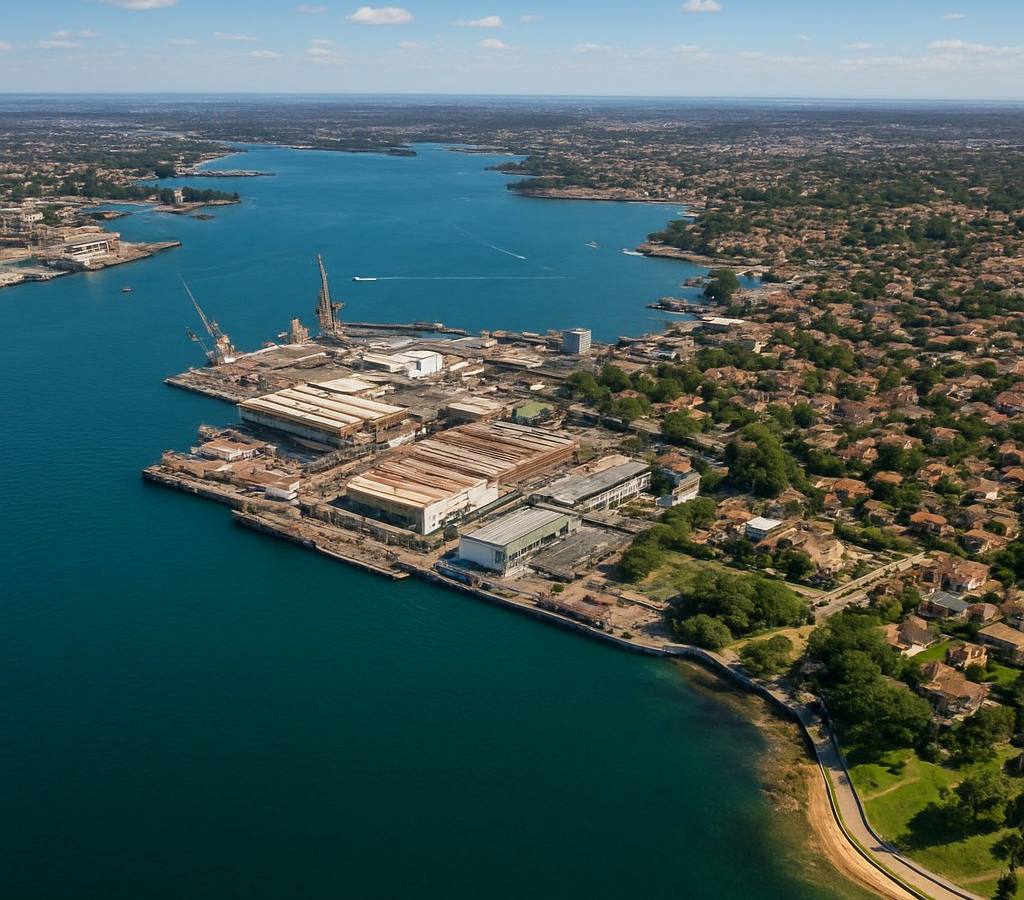 White Bay Sydney Australia Cruise Port