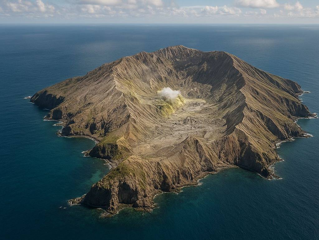 White Island, New Zealand cruise port