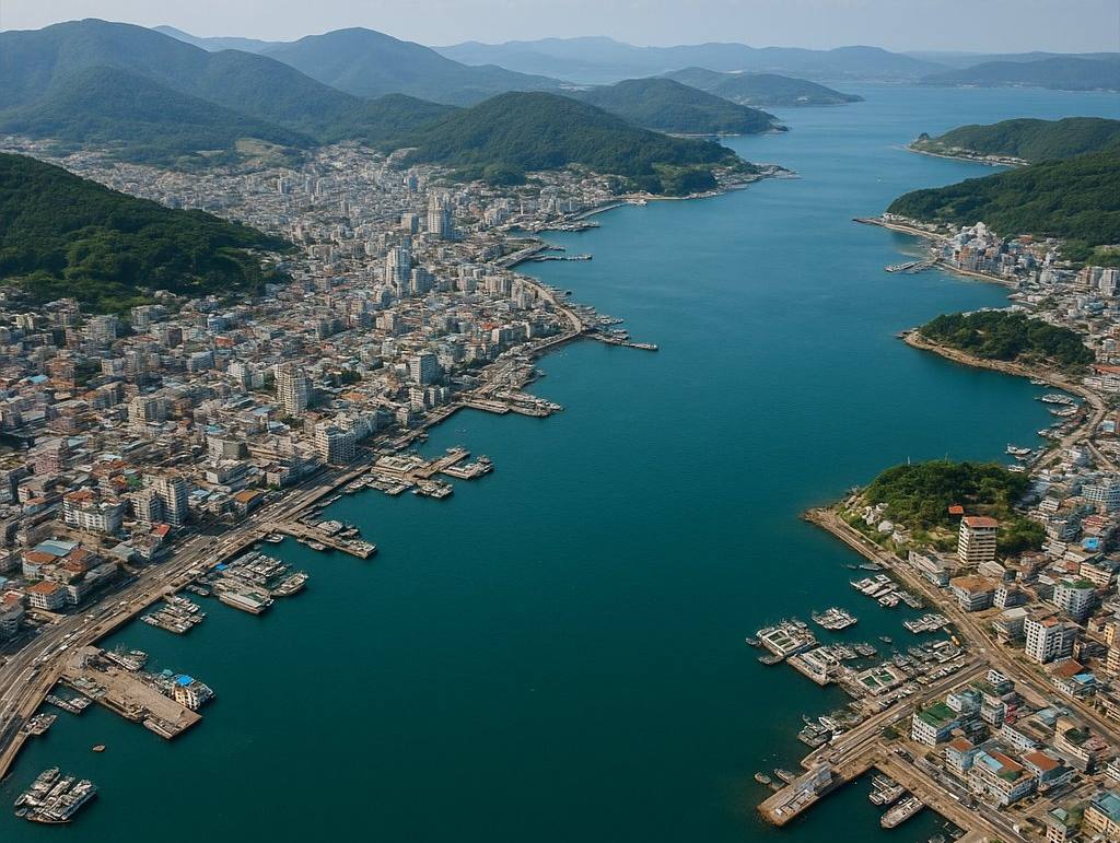 Yeosu, South Korea cruise port