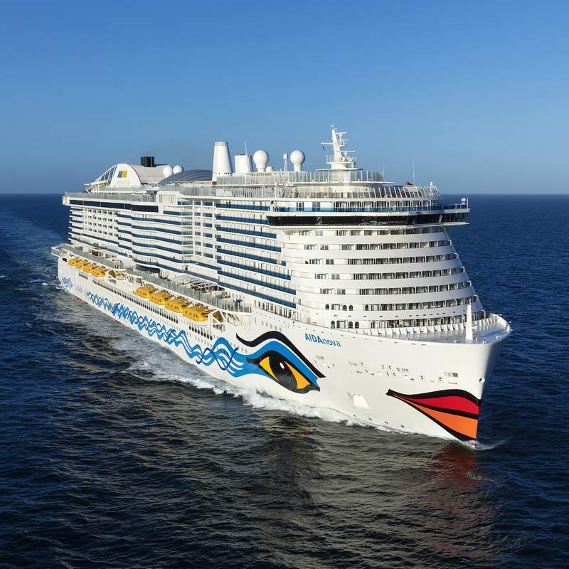 Aida Nova Size Infographic