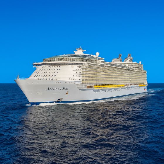 Allure of the Seas at sea