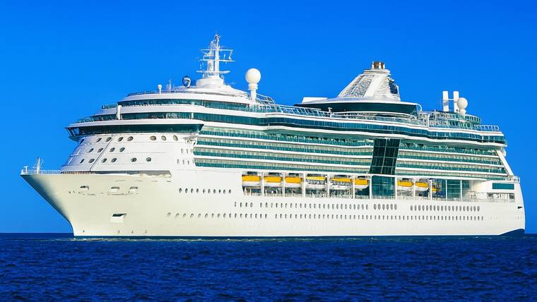 Brilliance of the Seas cruise ship at sea