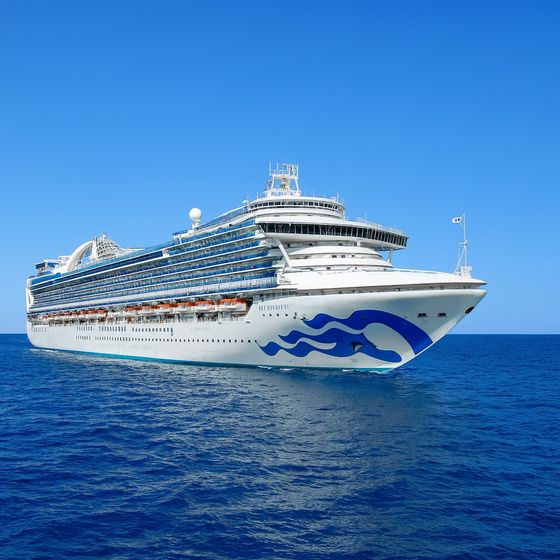 Caribbean Princess at sea