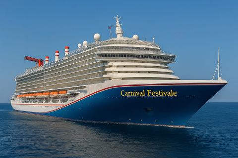 Carnival Festivale — 6 Night Eastern Caribbean cruise