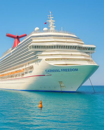 Carnival Freedom Conquest class cruise ship