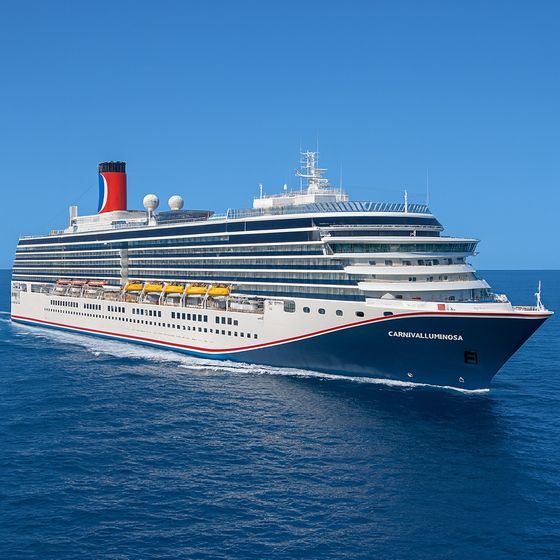 Carnival Luminosa at sea