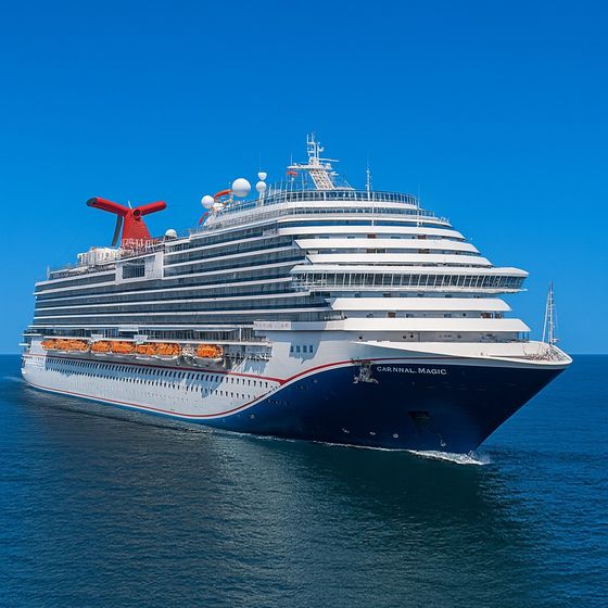 Carnival Magic at sea