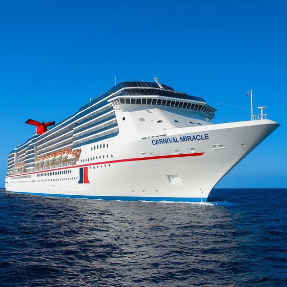 Carnival Miracle at sea